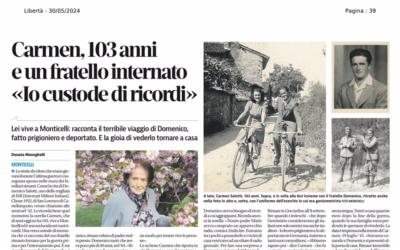 Carmen, 103 anni e un fratello internato “Io custode di ricordi”