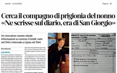 Cerca il compagno di prigionia del nonno “Ne scrisse sul diario, era di San Giorgio”